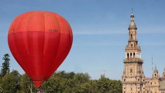 globotur globo plaza de españa
