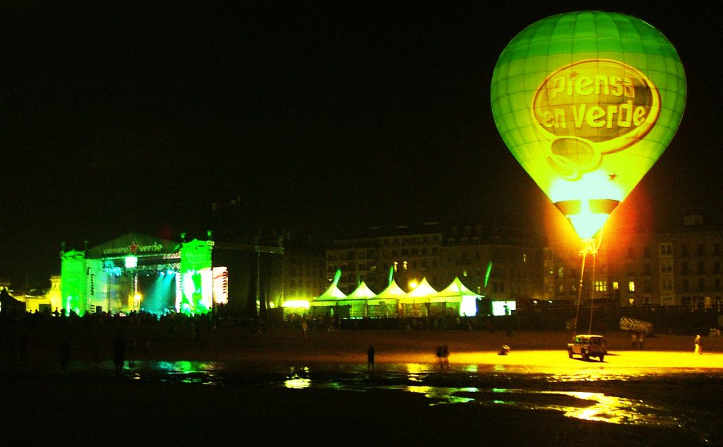 Globo Aerostático festival Musical